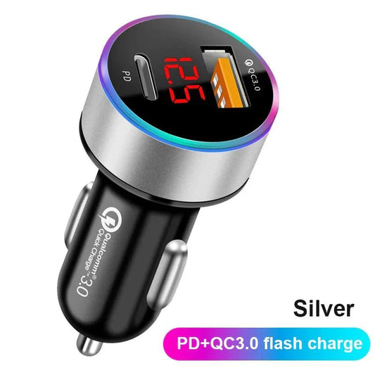 Bluetooth pour la voiture - LedCarCharger™ - Gris - Monautogadget